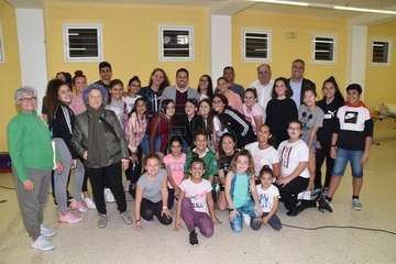 Visita de apyo a los grupos murgueros de Telde (Foto Francisco Javier Santana)